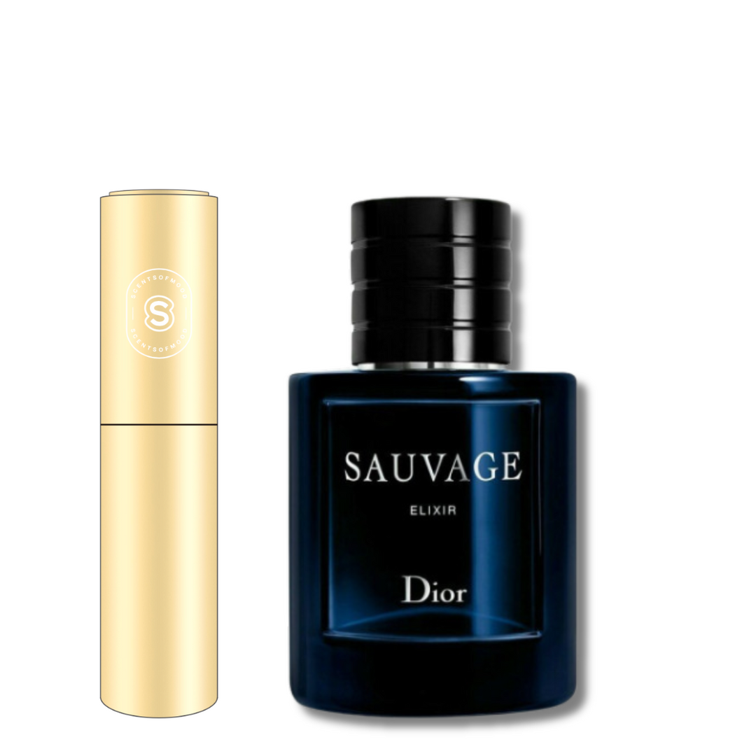 Dior Sauvage Elixir Sample Size 10pcs sale and Dior Homme 10ml